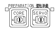 Motor Power on off button