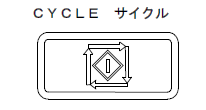 cycle running button on injection molding machine